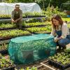 Garden Shrub Protection Net, Fruit Tree Wrap, Fine Mesh, Breathable Crop Protection, for Raised Beds, Yards and Rows, 2 Pieces view 3