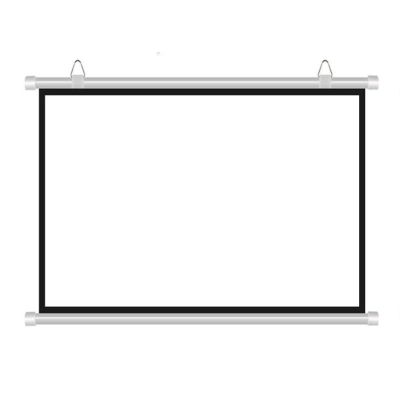 Peakjune Ceiling-Mount Projector Screen Roller, Portable Foldable Screen