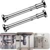 Adjustable Stainless Steel Under-Sink Support Bracket Set, 2-Piece, No Drilling, 35–120 cm view 1