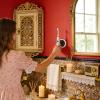 Magnetic Broom Holder Wall Mount - Adhesive No Drilling Organizer view 2