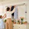 Magnetic Broom Holder Wall Mount - Adhesive No Drilling Organizer view 3