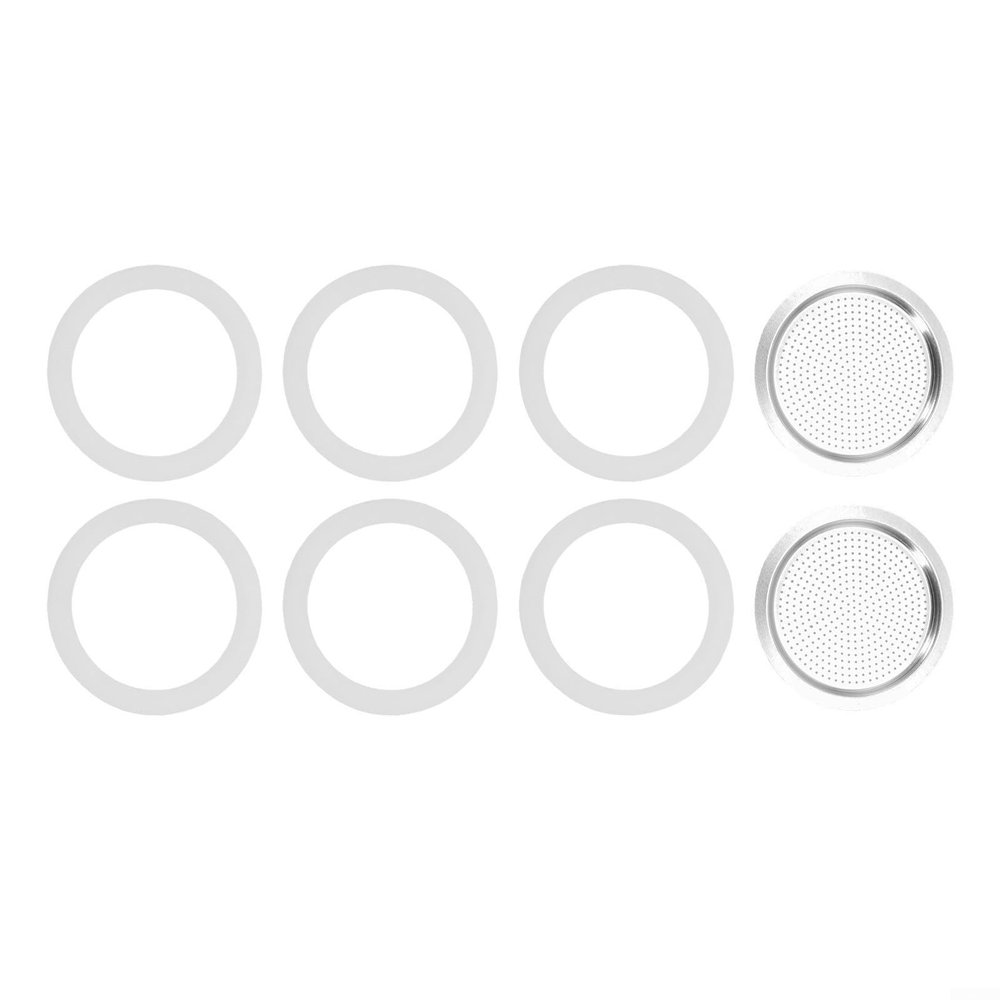 Axorafow Moka Pot Replacement Filter and Silicone Seals
