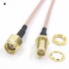 1-Piece SMA Male to SMA Female Antenna Extension Coaxial Cable, RG316/RG174, 10–40 cm (1 m, SMA F-M RG174) view 3