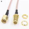 1-Piece SMA Male to SMA Female Antenna Extension Coaxial Cable, RG316/RG174, 10–40 cm (1 m, SMA F-M RG174) view 4