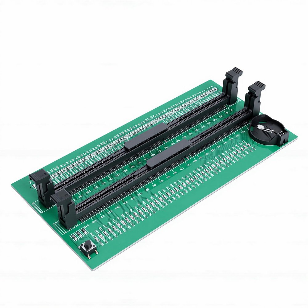 VBESTLIFE DDR3 Memory Tester with Dual Slots and LED Indicators