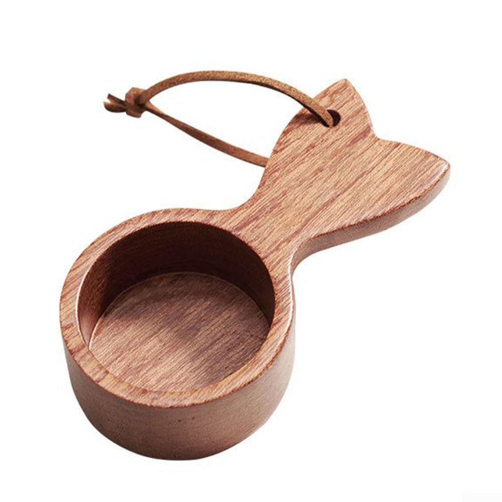 10 g Fishtail Wooden Spoon for Measuring