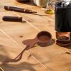 10 g Fishtail Wooden Spoon for Measuring view 3