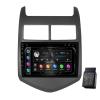 8-Core 9-inch 32GB Android 14 Car Stereo for Chevrolet Aveo 2011–2015, DAB+ Radio, CarPlay, GPS Navigation, HD Touchscreen, Bluetooth, Wi-Fi, FM Radio, Steering Wheel Control, USB (8GB RAM + 128GB ROM) view 1