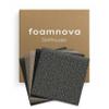 Foamnova Fabric Sample for Vannes Dark Tones view 1