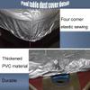 Waterproof Pool Table Cover - Heavy-Duty Tear-Resistant Dust Protection for Indoor and Outdoor Use view 4