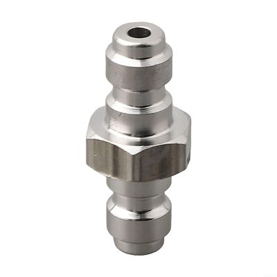 8 mm Foster Plug to Plug Stainless Steel Quick Connect