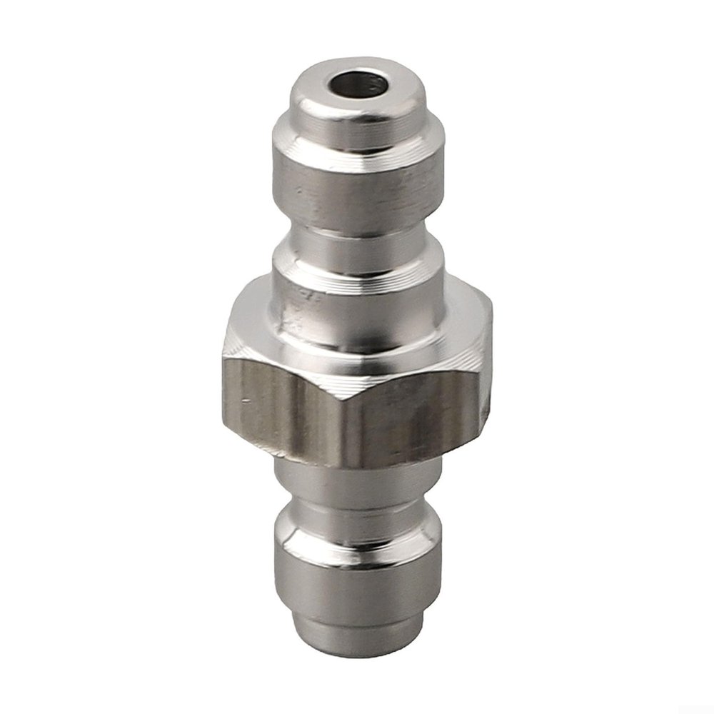 8 mm Foster Plug to Plug Stainless Steel Quick Connect
