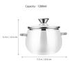 DRESSOOS 1200 ml Glass Container with Lid and Spoon, Glass and Stainless Steel Food Storage Jar view 2