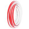 Qcwwy 9 mm x 8 mm Silicone Anti-Collision Strip, 6 m, Soundproof Sealing Tape for Doors, Windows, Cars, Machines, Refrigerators, and Household Items view 1