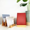 Padded Diploma Cover for A4 Certificates, Red Leather Finish view 4