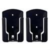 Remote Control Wall Mount, 2-Pack for TV, AC, Office (Black) view 1
