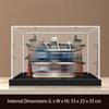 Acrylic Display Case for Le*-GO 11370 Stran*ger Things: Der Mai*Sound Tief - Ultra-Clear and Dustproof (Model Not Included) (Black - 3 mm) view 3