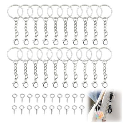 High-Quality Keychain Crafting Set 40Pcs