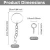High-Quality Keychain Crafting Set 40Pcs view 2