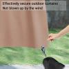 Vikye Curtain Weights for Outdoor Curtains view 2