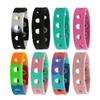 HOLIDYOYO 8-Pack Adjustable Stretch Silicone Bracelets for Parties and Everyday Wear view 1