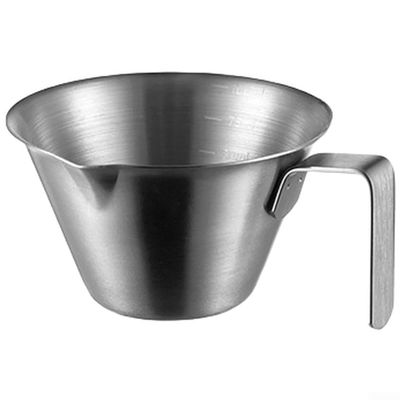 Stainless Steel Espresso Measuring Cup with Ounce Scale