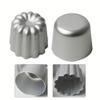 Non-Stick Aluminum Ruffled Canele Molds view 4