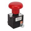 Saluaqui ED125-16 Emergency Stop Switch, 48 V, 125 A, Metal Alloy, for Forklifts view 3