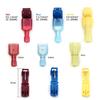 HSMXNEONJB 120-Piece Insulated Male Quick-Disconnect Terminal Set, T-Tap Wire Connectors view 2