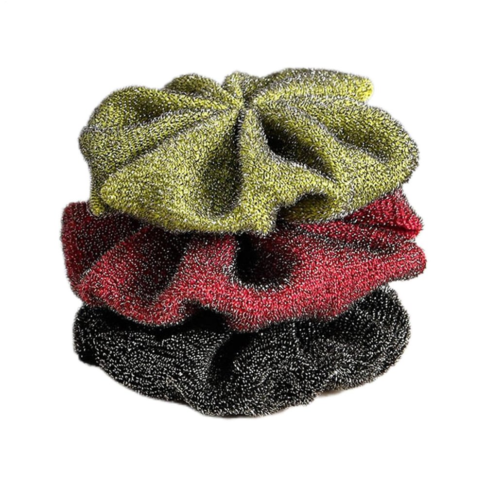 Stainless Steel Scrubbers - 3 Pack