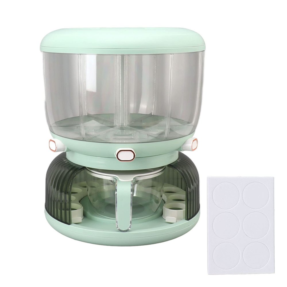 Sunicon 360° Rotating Grain Storage Dispenser, Light Green