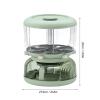 Sunicon 360° Rotating Grain Storage Dispenser, Light Green view 3