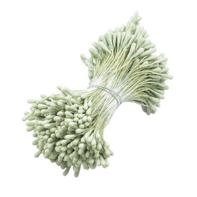 RadianceBiz Fabric for Flower Bouquets, Wedding Hair Accessories, DIY, Light Green