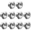 OHPHCALL ABS Cable Grommets, 10-Pack, Silver view 1