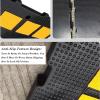 Modular Rubber Speed Bump with Reflective Strips view 4
