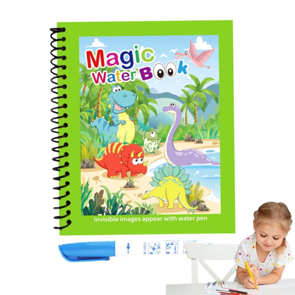 Water Magic Coloring Book