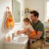 Cat Kitchen Towel - Coral Fleece view 2