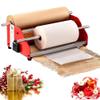 Heavy-Duty Honeycomb Roll Dispenser, Dual-Axis Kraft Paper Holder with Anti-Vibration Buffer, 50×250 m view 1