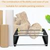Heavy-Duty Honeycomb Roll Dispenser, Dual-Axis Kraft Paper Holder with Anti-Vibration Buffer, 50×250 m view 4