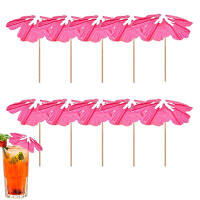 Youding Drink Umbrella Cocktail Picks - 10 Pack