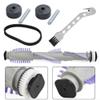 Linnkyfloa Front Wheel Replacement for Shark Navigator Upright Vacuums, NV350/NV351/NV352/NV353/NV360/NV356E, with Gear and Belt Set, Roller Brush (117FFJ) view 3