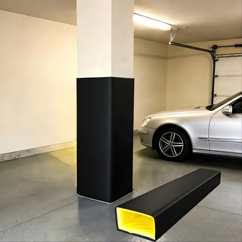 Basketball Hoop Pole Padding, Self-Adhesive Protective Cover