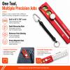 Multifunctional Adjustable Aluminum Marking Level Ruler view 2