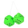 Generic Car Dice - Plush Mirror Hanging Decoration view 1
