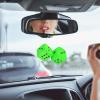 Generic Car Dice - Plush Mirror Hanging Decoration view 3