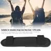 Cryfokt Backpack Strap Pad, Comfortable Memory Foam Support Pad, Replacement for Backpack Straps, Kits, Camera Bags and Duffel Bags, Oxford Fabric, Black, 26.9 x 6.6 cm view 3