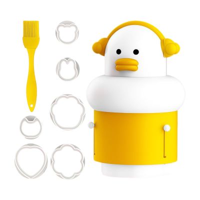 Nonstick Manual Cookie Press with 6 Molds