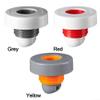 Drain Seal, 50/75 mm Pipe Adapter, Odor-Reducing Floor Drain Cover for Kitchen and Bathroom, Automatic Closing Valve, ABS Material for Quick Drainage (Yellow) view 2