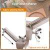 Tbest Stainless Steel Router Plane with Depth-Stop Base view 3