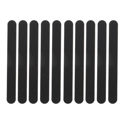 OUNONA 10-Piece Double-Sided Sanding Sticks for Model Building and Miniatures, Black